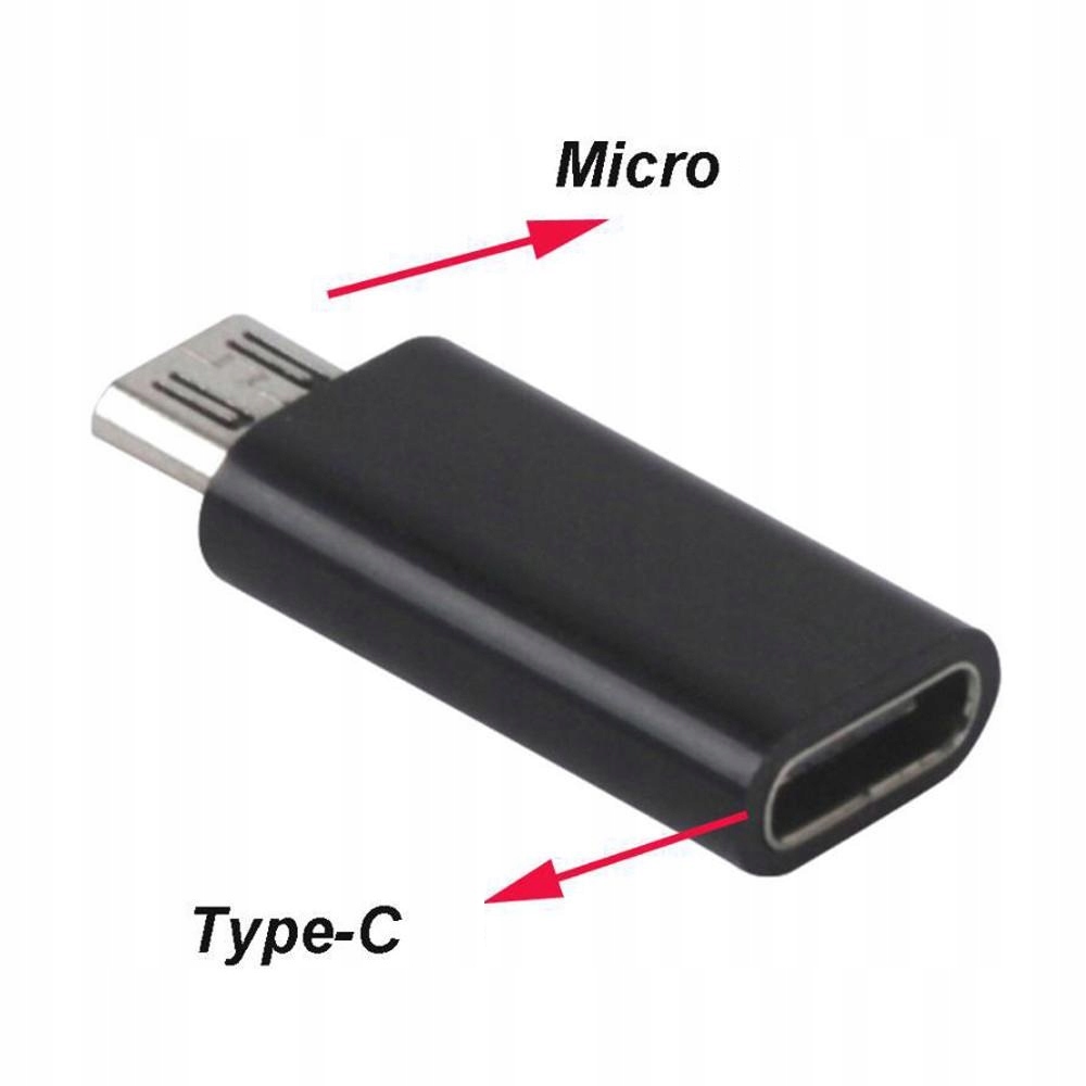 ADAPTER PRZEJŚCIÓWKA C USB-C 3.1 do MICRO USB Kod producenta MC000000