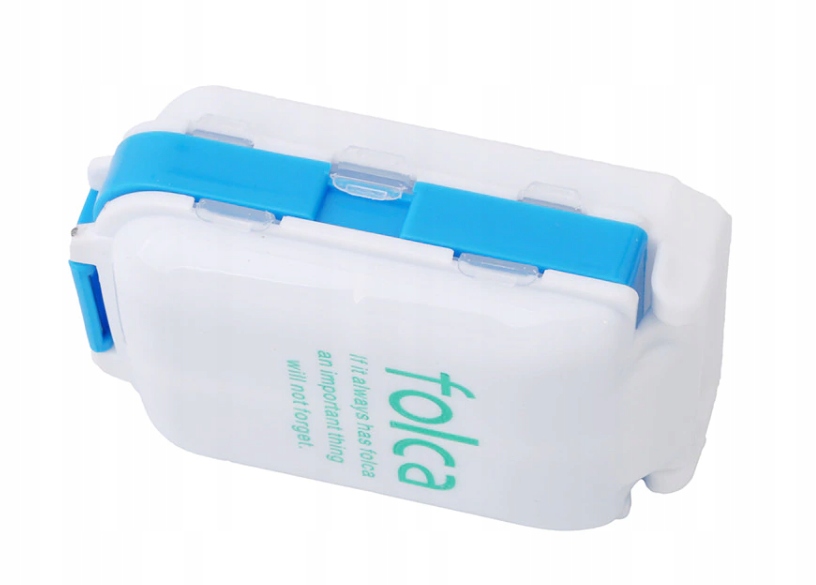 POJEMNIK PUDEŁKO KASETKA NA LEKI TABLETKI Marka inna