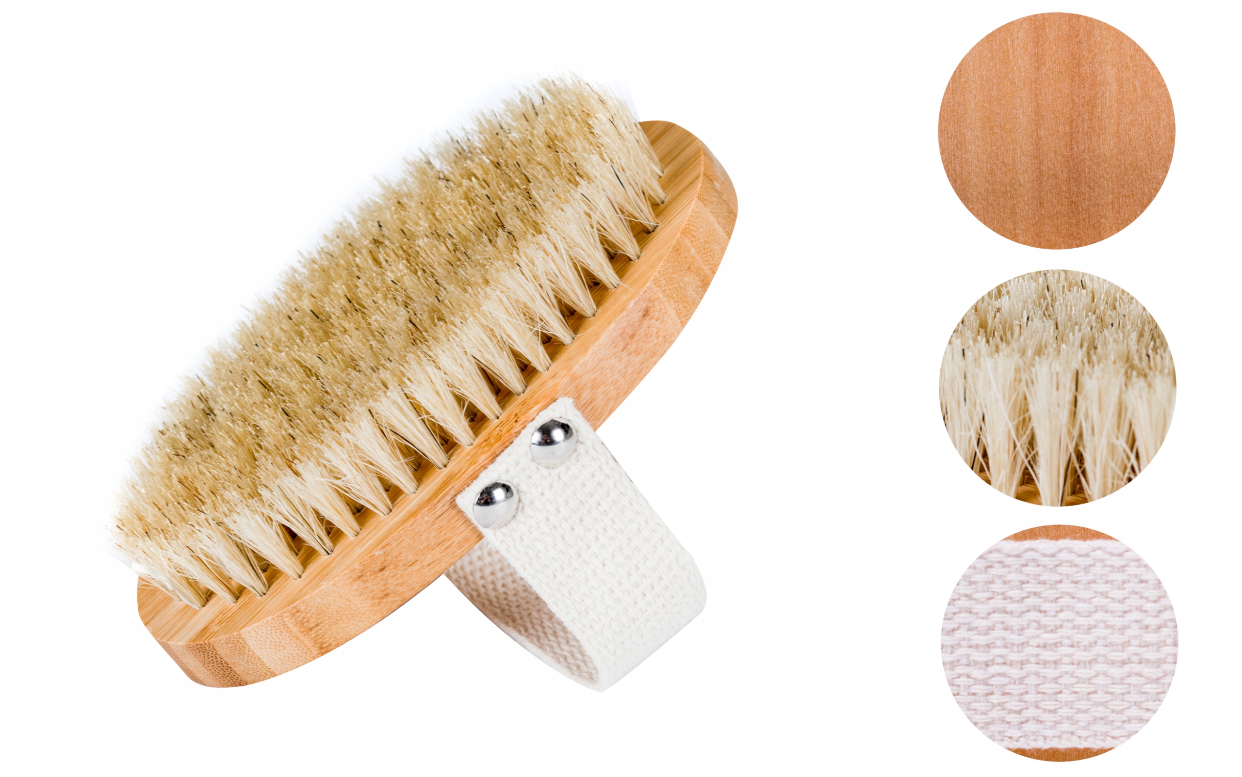 SZCZOTKA DO MYCIA I MASAŻU CIAŁA NA SUCHO BODY PEELING