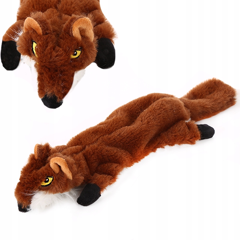 

Zabawka Pluszowa dla Psa 2x piszczałka Brown Fox