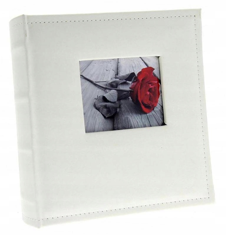 Album kieszeniowy szyty 600 zdjęć 10x15 Biały Ślub Chrzest Komunia WHITE W