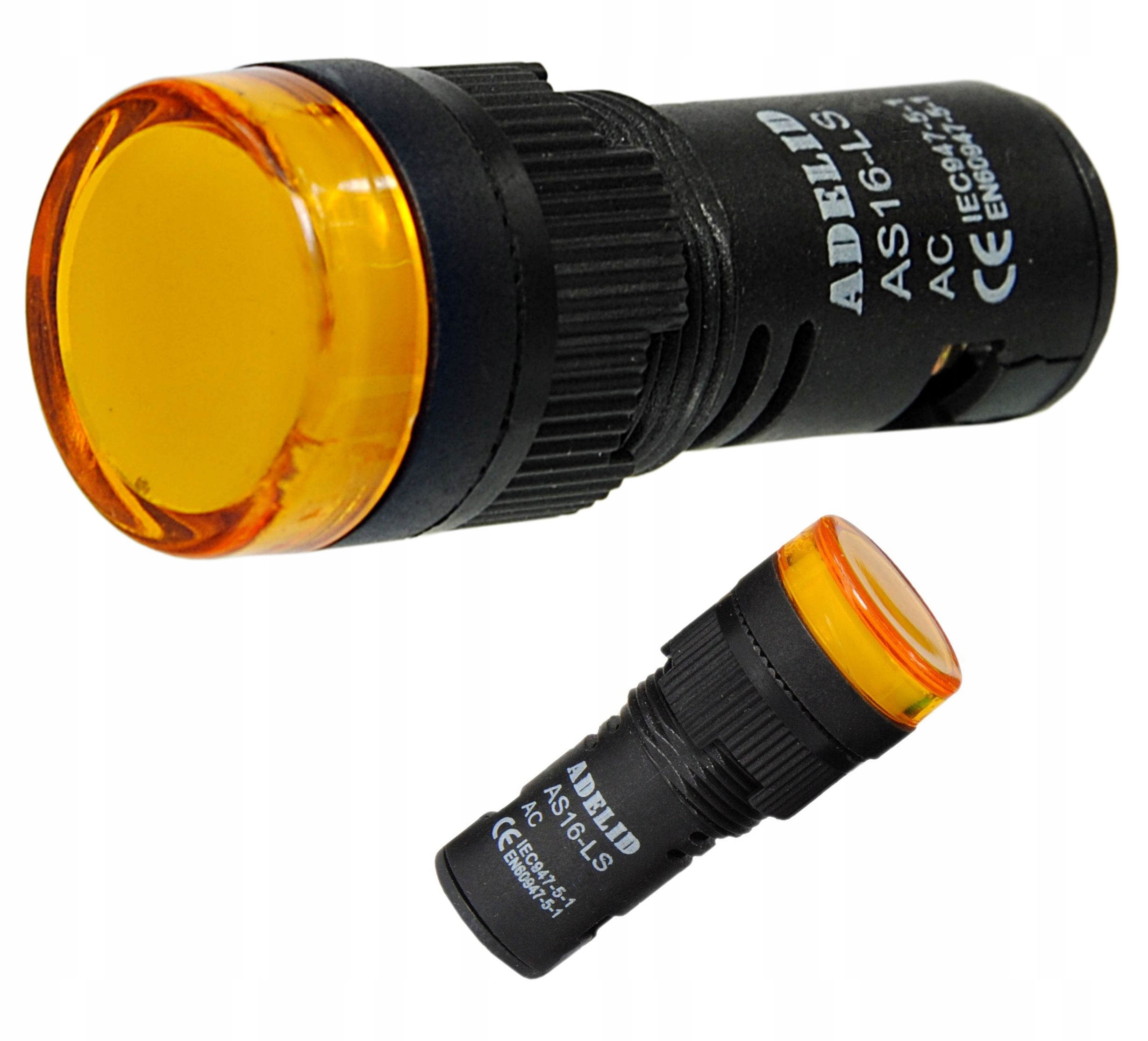 

Lampka Kontrolka Sterownicza Led 24V 16MM Żółta