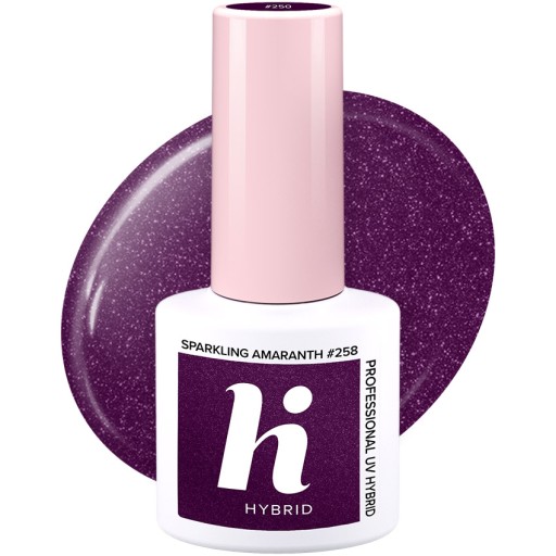 HI HYBRID LAKIER HYBRYD 258 SPARKLING AMARANTH 5ml