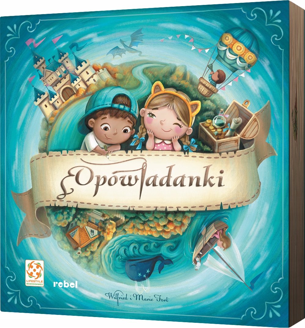 

Opowiadanki Gra Planszowa Rodzinna Rebel