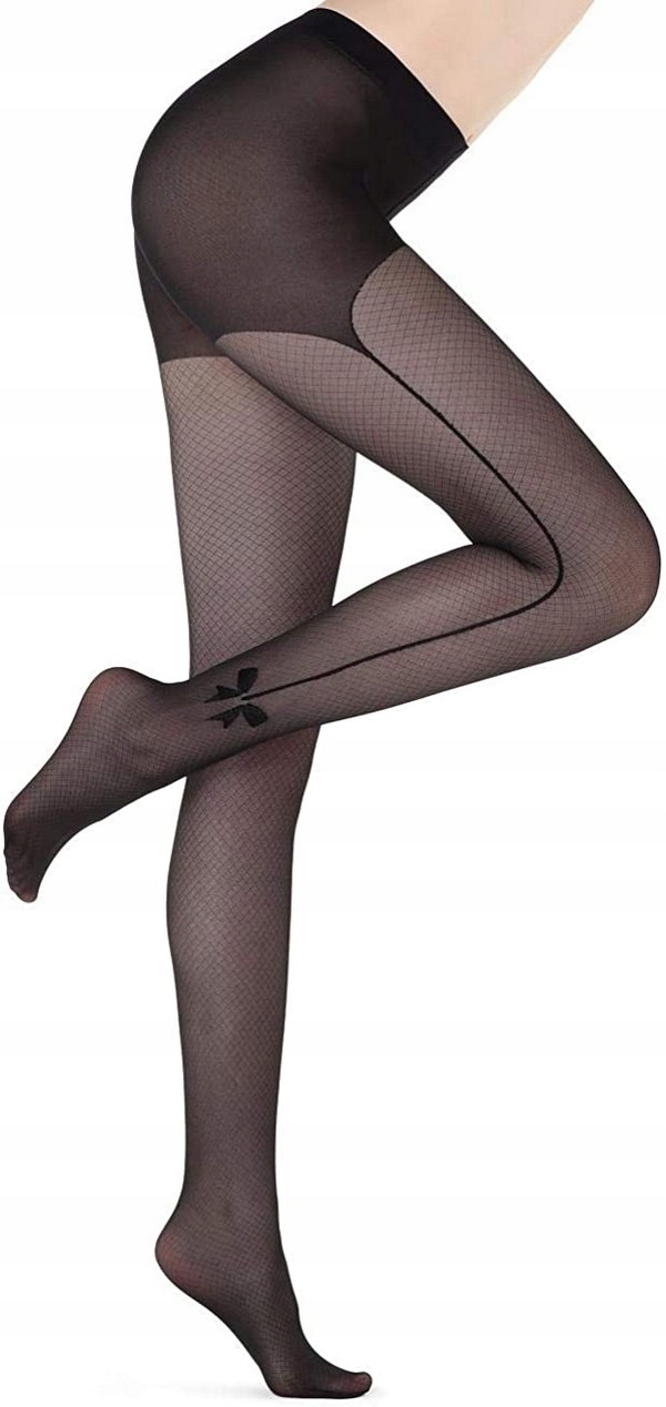 CALZEDONIA RAJSTOPY COLLANT RIGA LATERALE FIOCCO S/2 • Cena