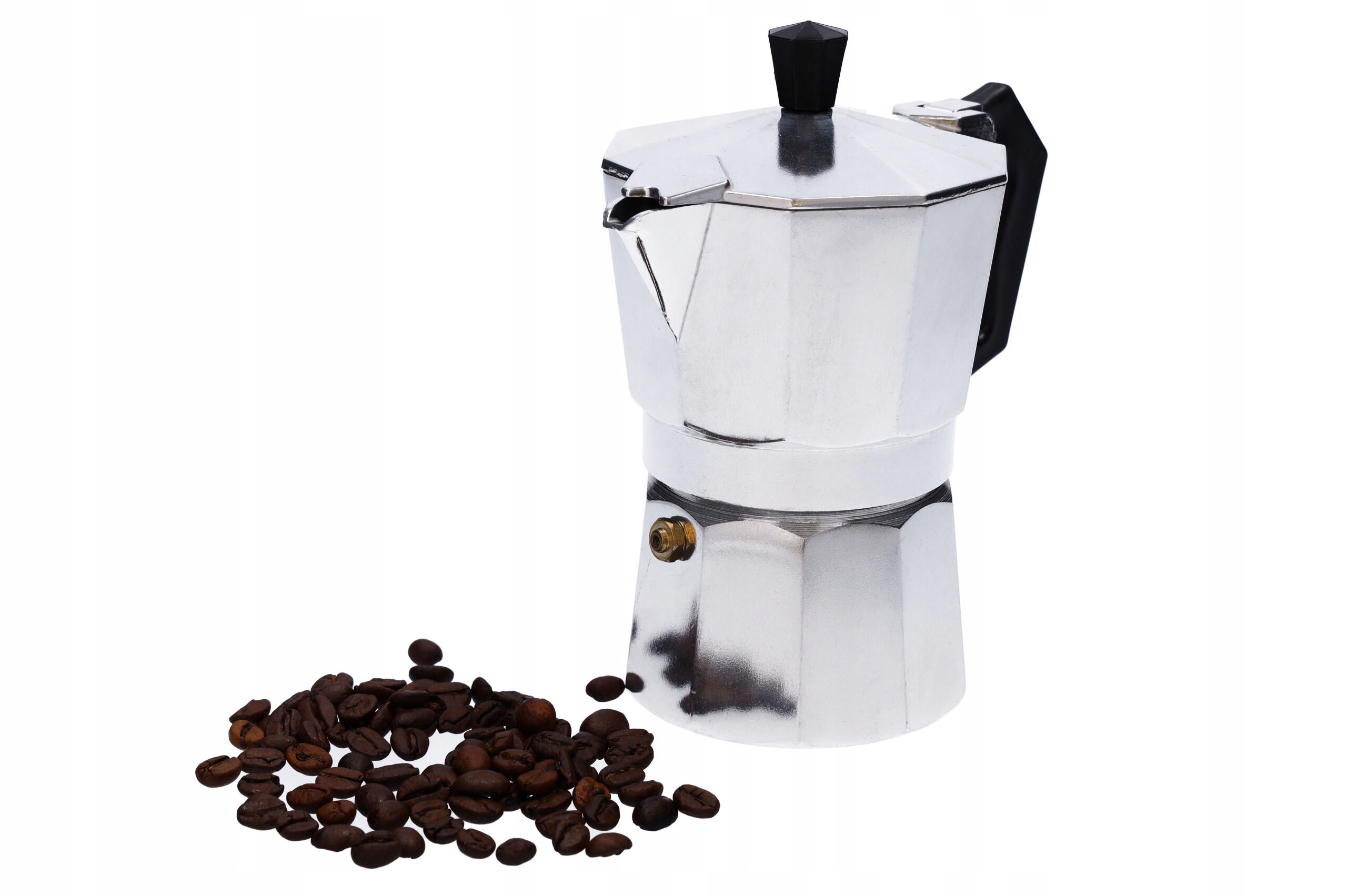 KAWIARKA ZAPARZACZ DO KAWY STALOWY PERKOLATOR CIŚNIENIOWE ZAPARZANIE Stan opakowania oryginalne