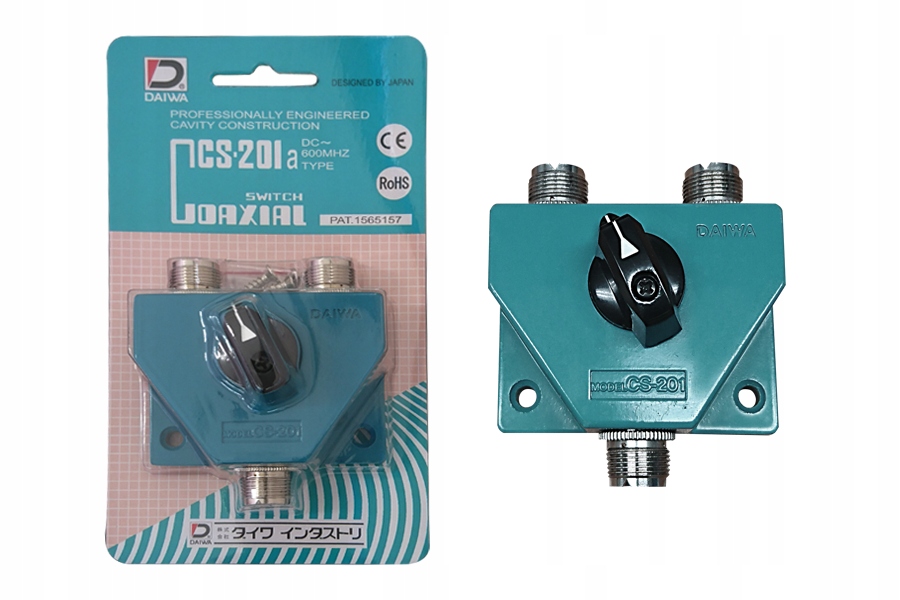 Daiwa CS-201A przełącznik antenowy podwójny Hq
