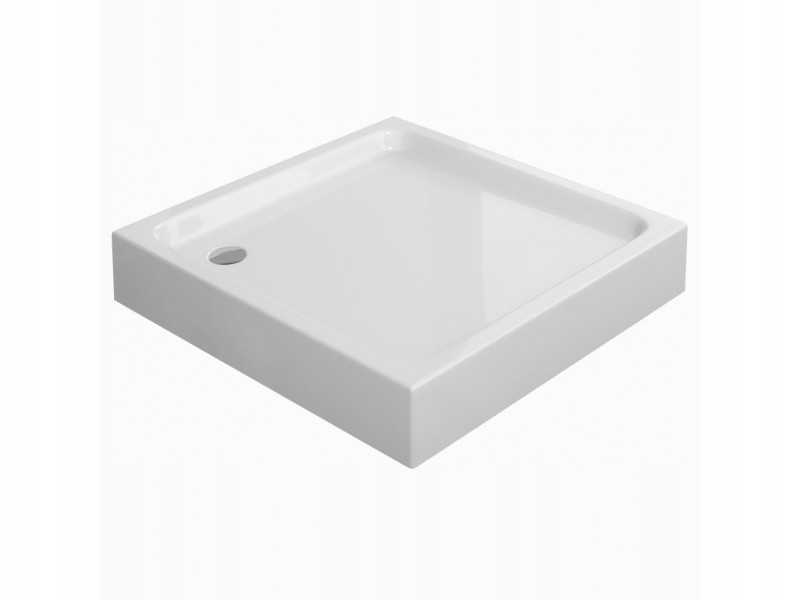 Sprchová vanička Tako 90x16, čtverec, Built-in-panel Cw (S204-012) /sm/