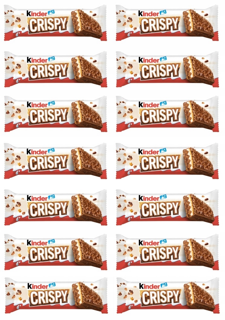 Levně 14x 34g Kinder křupavé oplatky v čokoládě v Oplatek