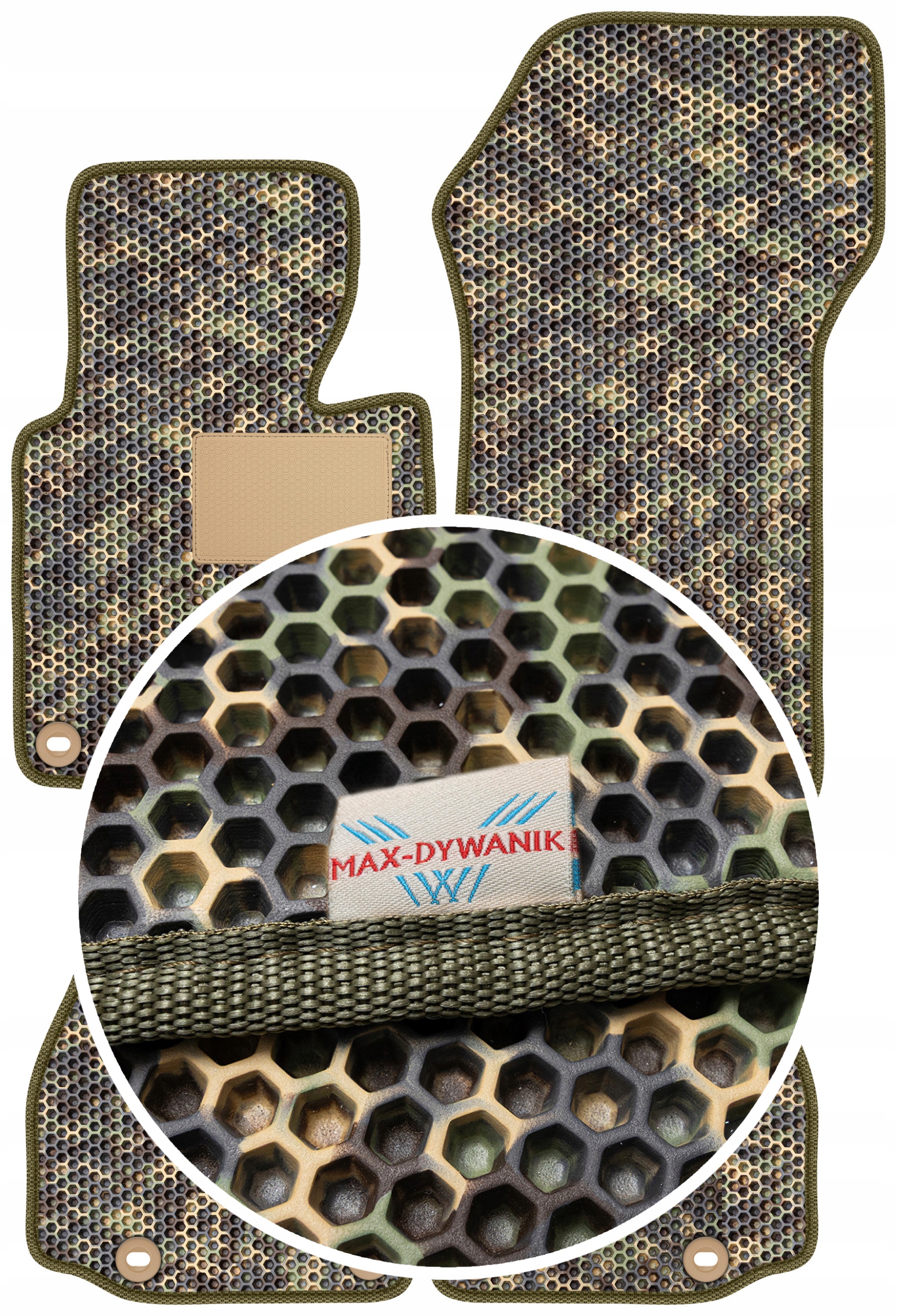 Bmw 3 E36 Cabrio 1994-2000 Gumové rohože do auta Eva Moro