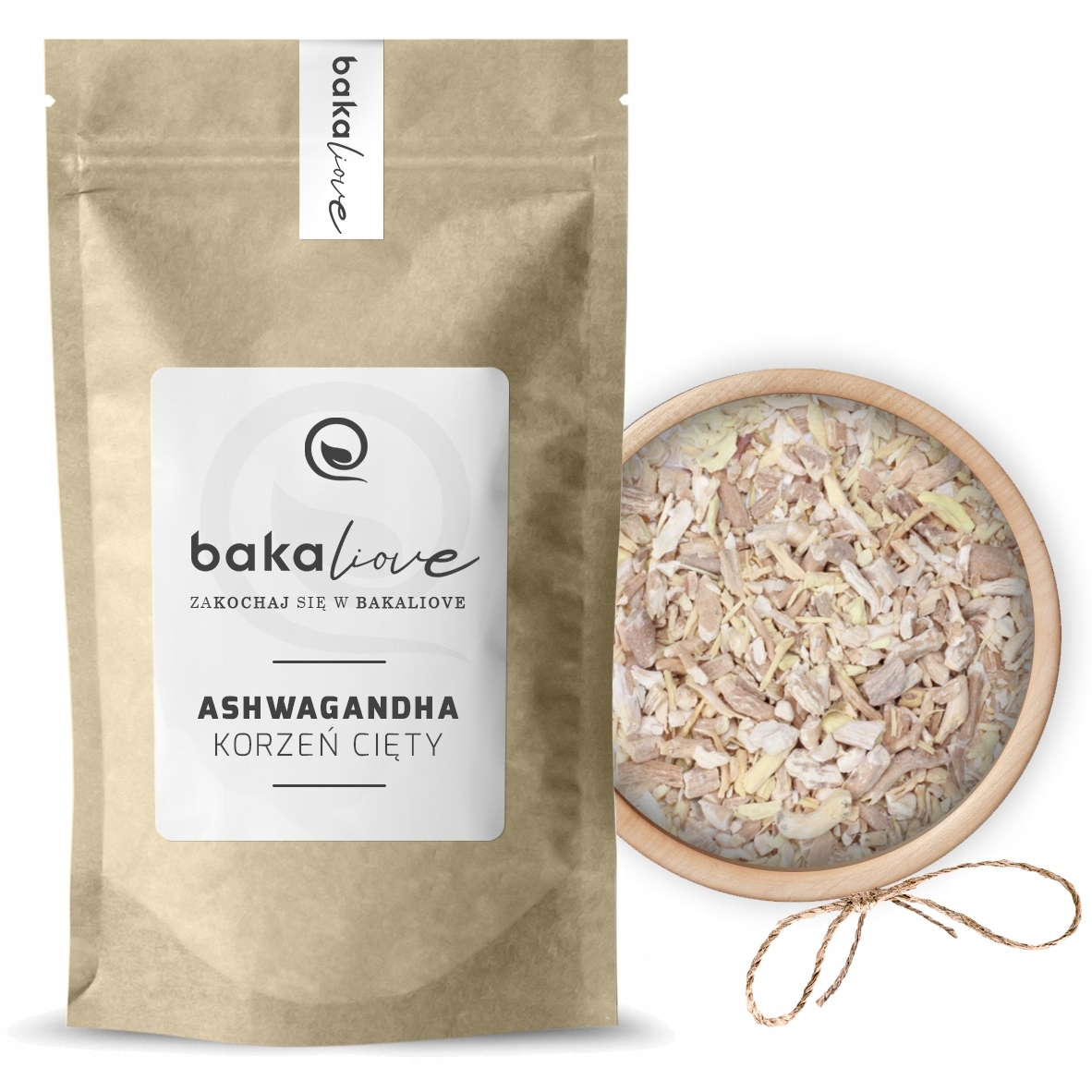 

Ashwagandha korzeń cięty żeń-szeń indyjski 50g