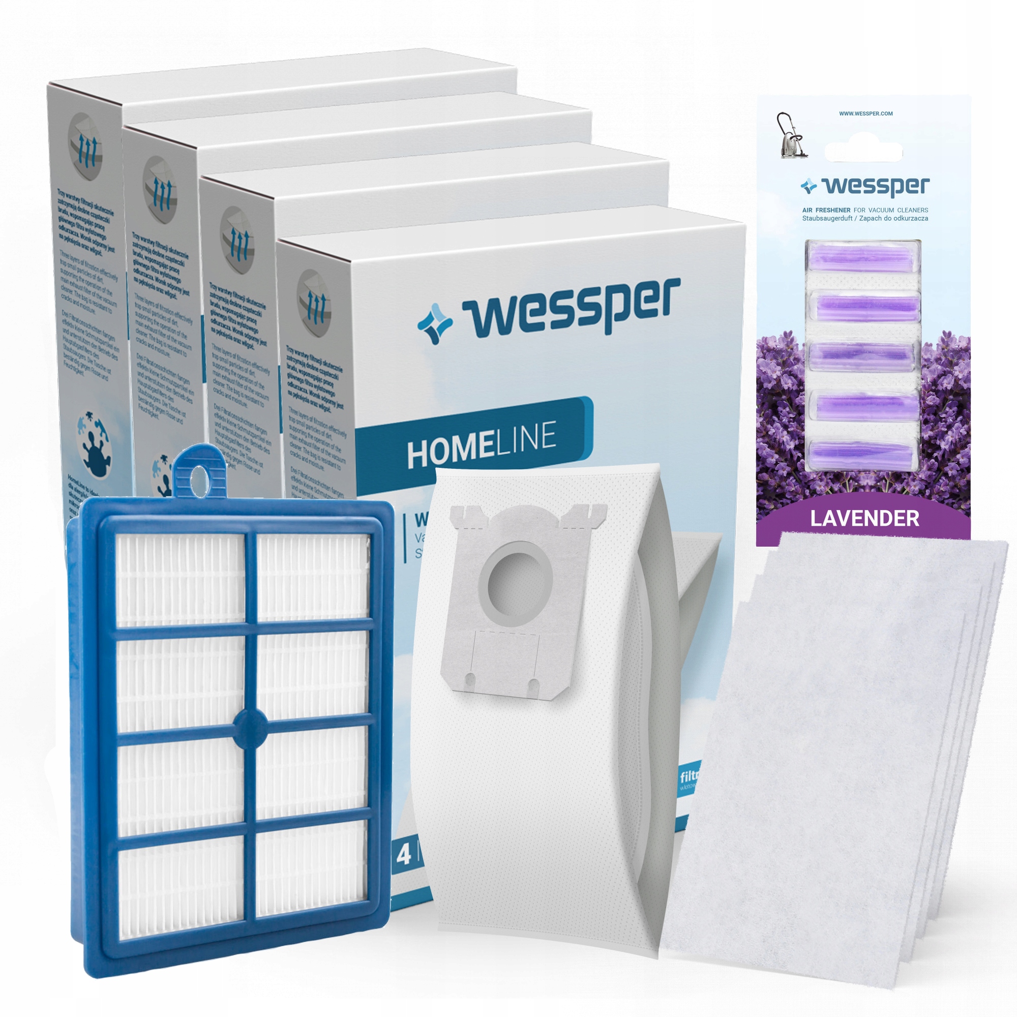 

Filtr Hepa + 16 worki S-bag do Electrolux Essensio