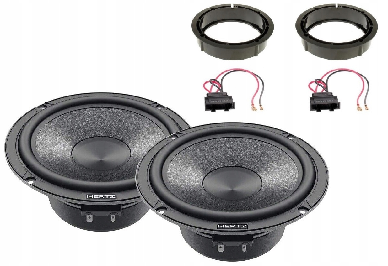 Basové reproduktory Škoda Octavia Vw Golf 4 5 6 Passat B5 B6 Hertz Cento C165