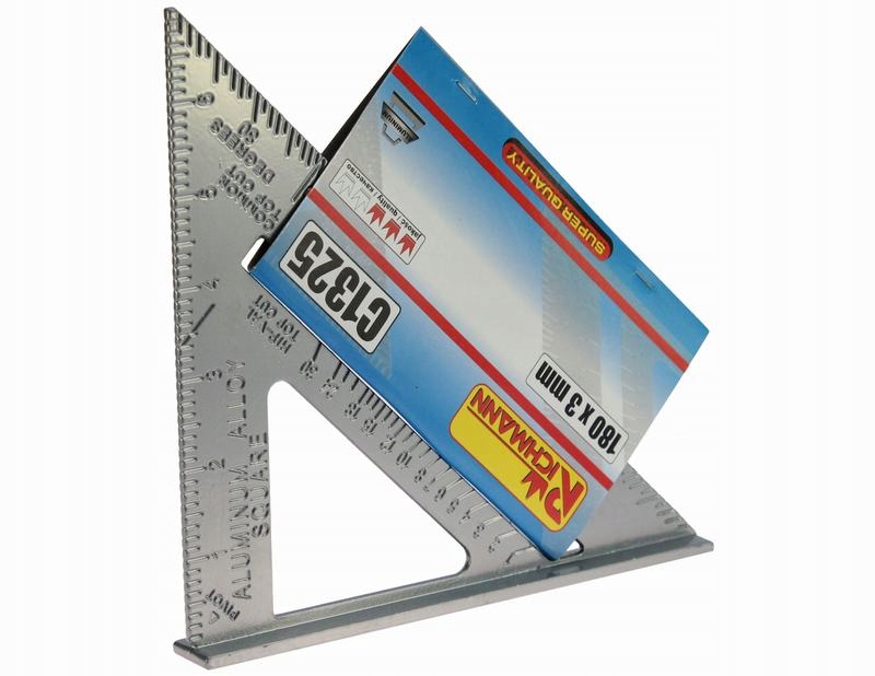 

Kątownik Stolarski 185x182x258 stopką Richmann