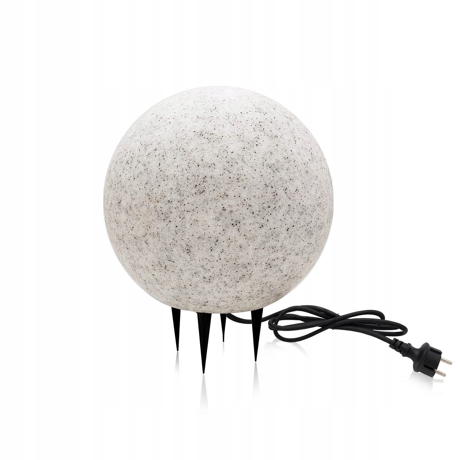 Zahradní lampa Stojící světelná koule 28 cm na E27