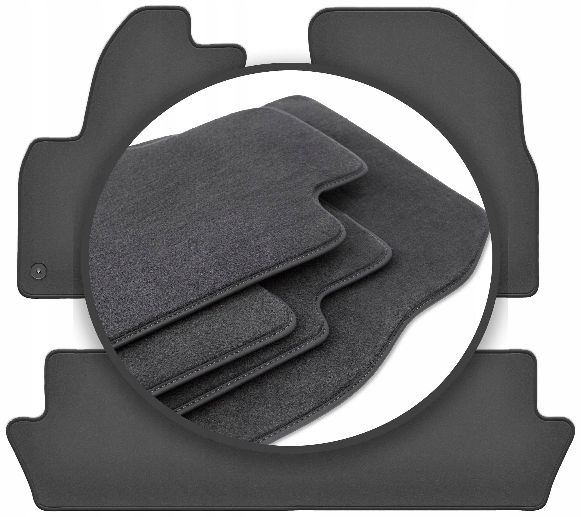 Prémiové autokoberce pre: Citroen C4 Picasso I minivan (2006-2013)