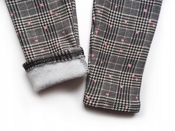 

Legginsy Ocieplane Futerkiem Retro Rozmiar 158/164