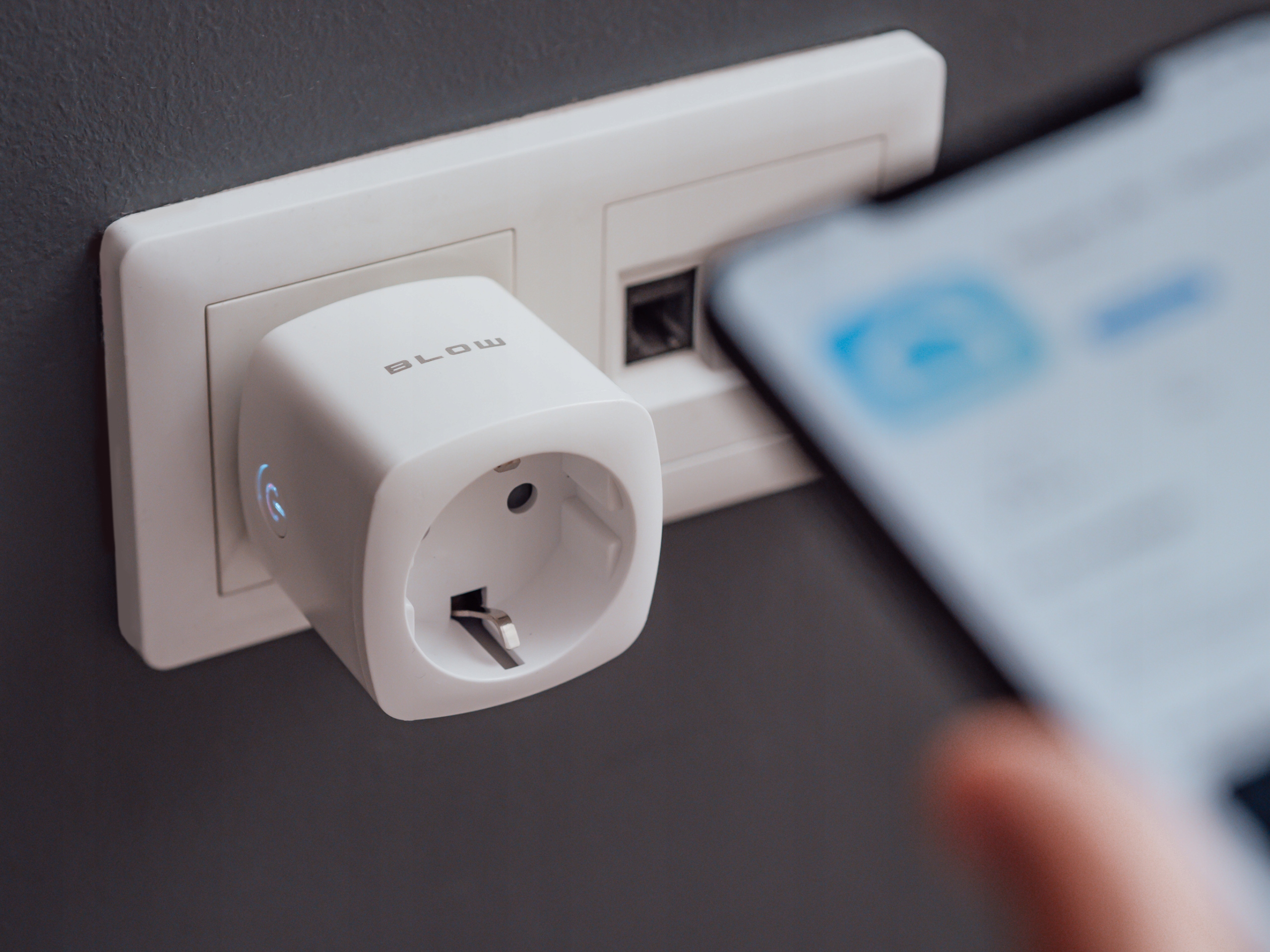 3X1 PROGRAMATOR CZASOWY GNIAZDKO GNIAZDO WIFI SMART TUYA WATOMIERZ TIMER Komunikacja WiFi