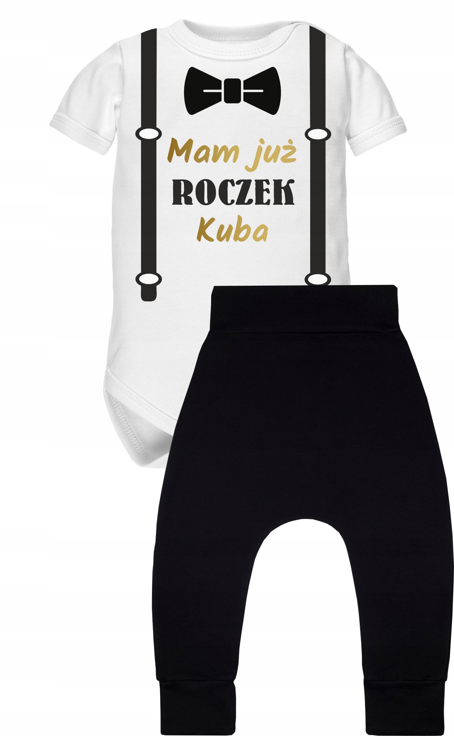 

Body i spodenki pierwsze urodziny roczek 1 imię