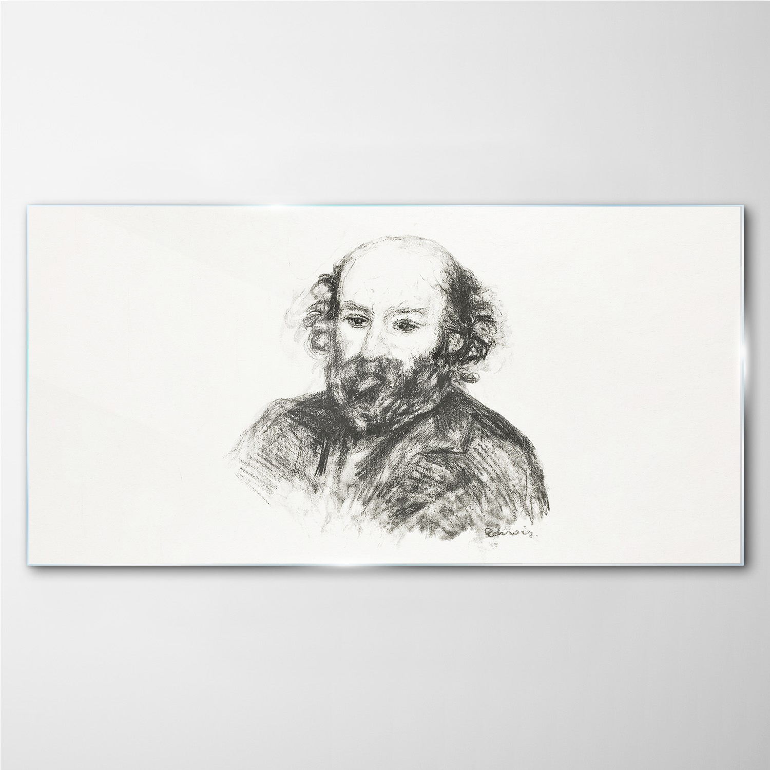 

Szklany obraz na ścianę Rysowanie szkic 140x70 cm