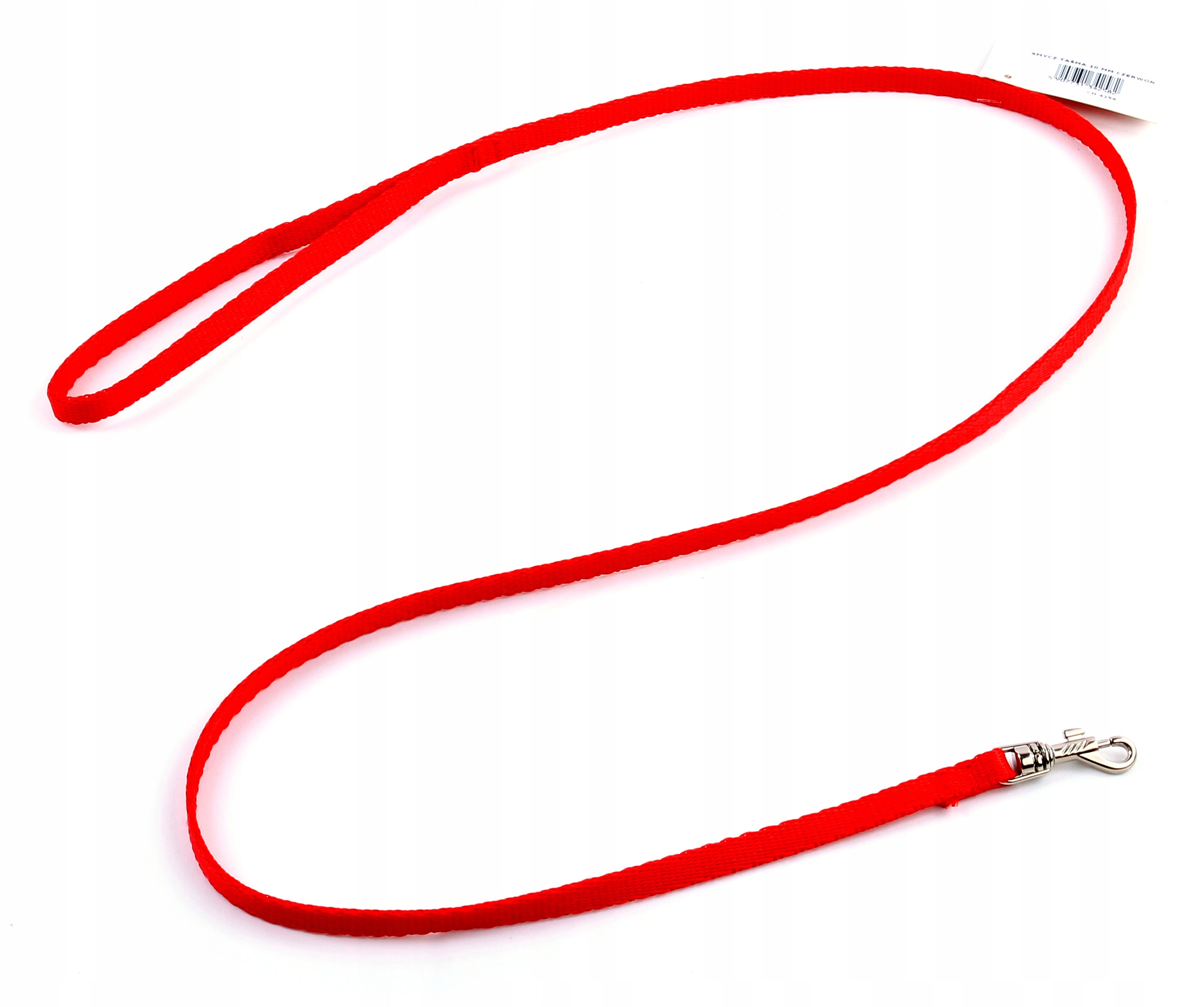 

Smycz dla psa Taśma mocna 13mm 115cm Czerwona