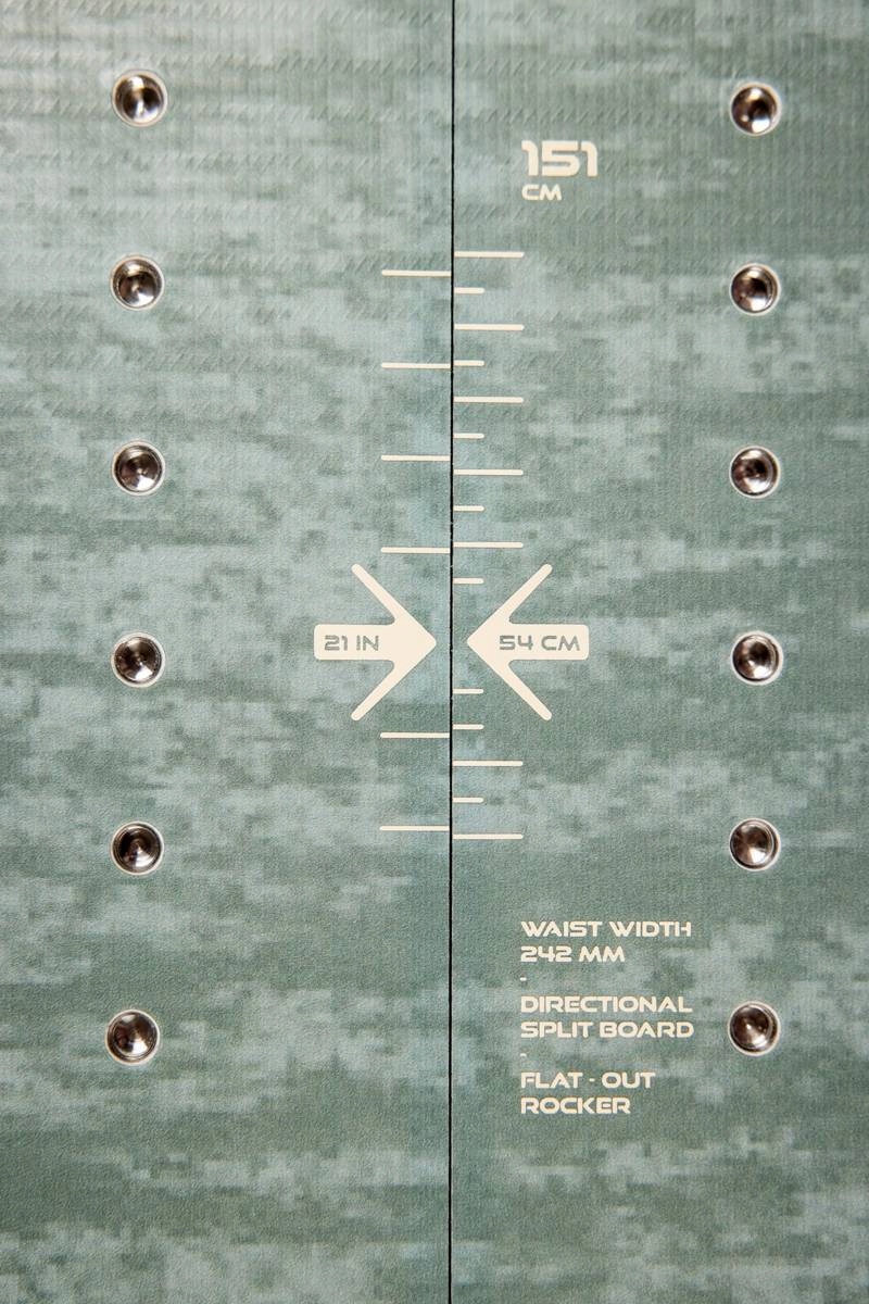 DAMSKI splitboard + foki / NITRO Volta | 151cm Model Volta