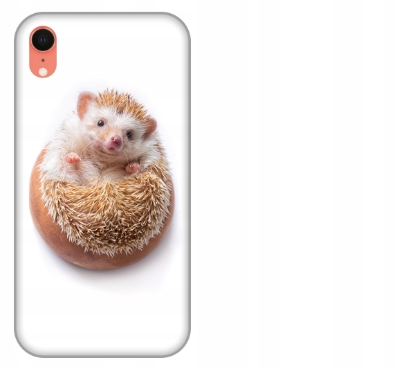 

Etui pokrowiec iPhone Xr Jez smieszne zwierzeta