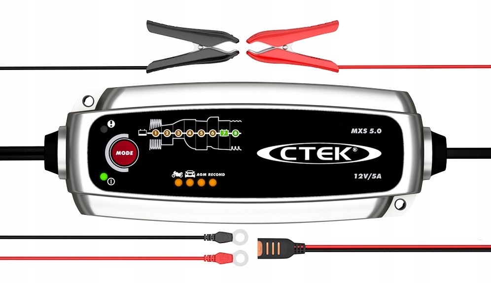 

Ładowarka automatyczna prostownik Ctek Mxs 5 12V