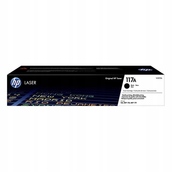 Originální toner Black Hp Color LaserJet 150, Mfp 178, Mfp 179 (117A W2070A)