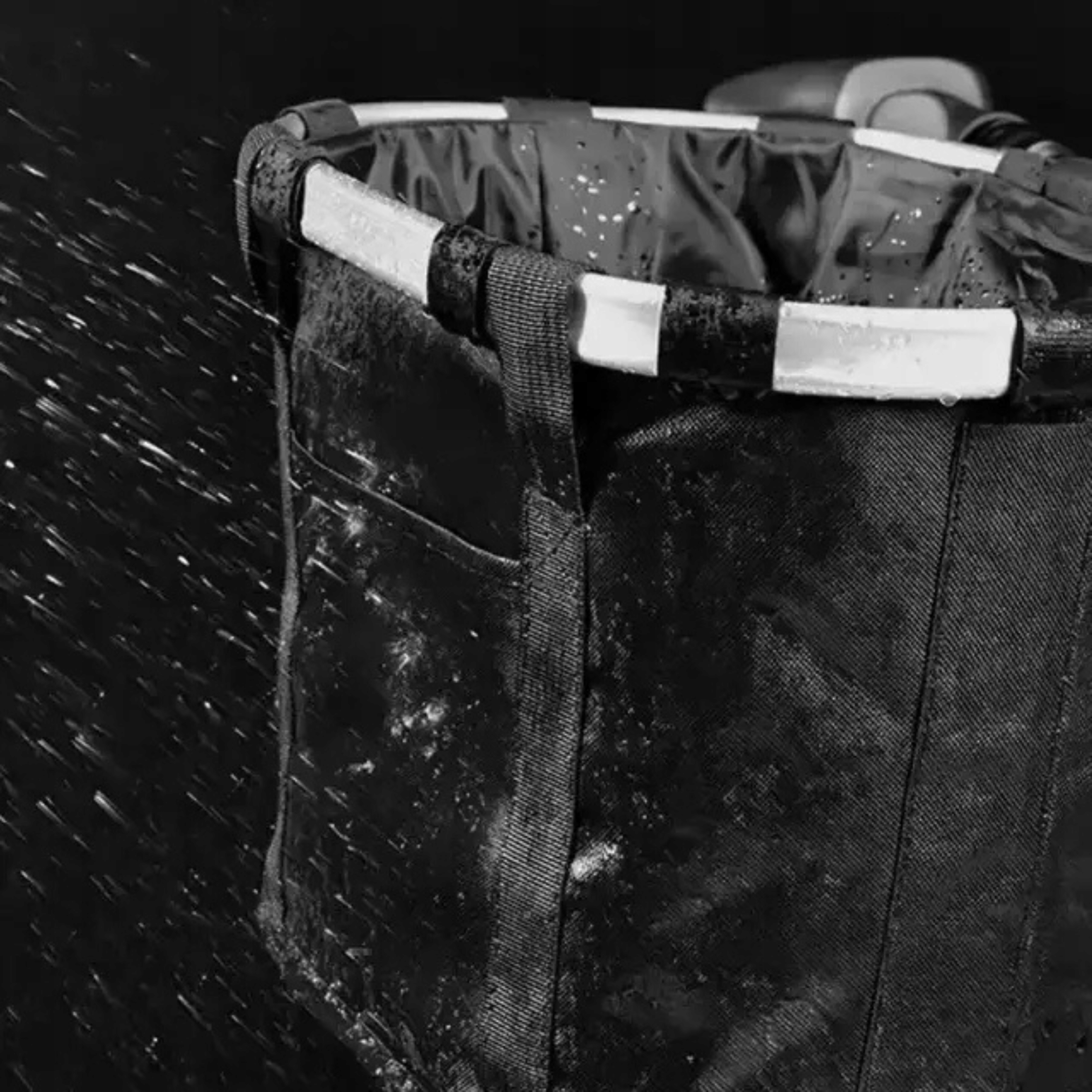 KOSZYK ROWEROWY NA KIEROWNICĘ KOSZ NA ROWER PRZEDNI TORBA DO ROWERU DUŻY Cechy dodatkowe elementy montażowe w zestawie składany z rączką