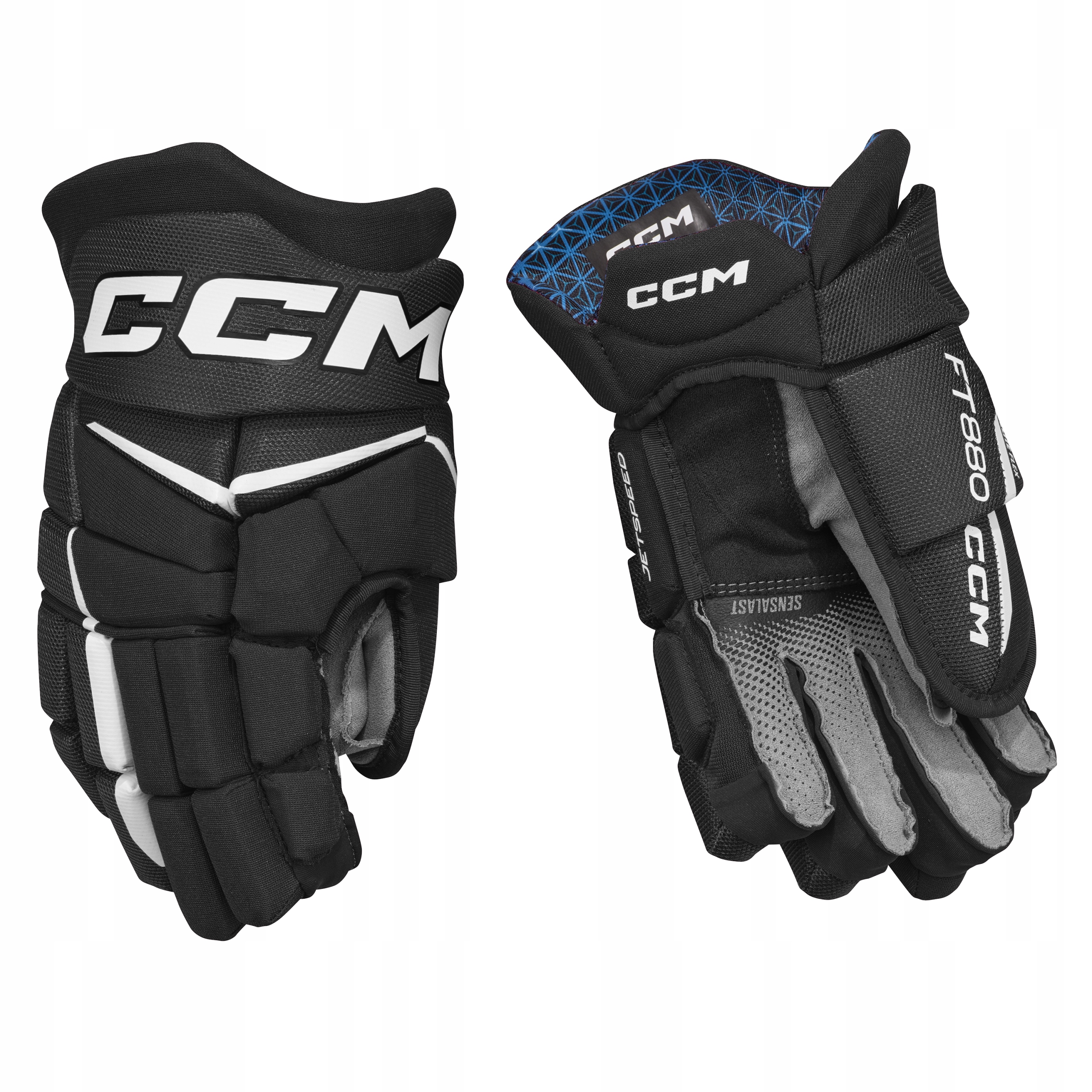 CCM JetSpeed FT880 Senior Rękawice hokejowe Bkwh