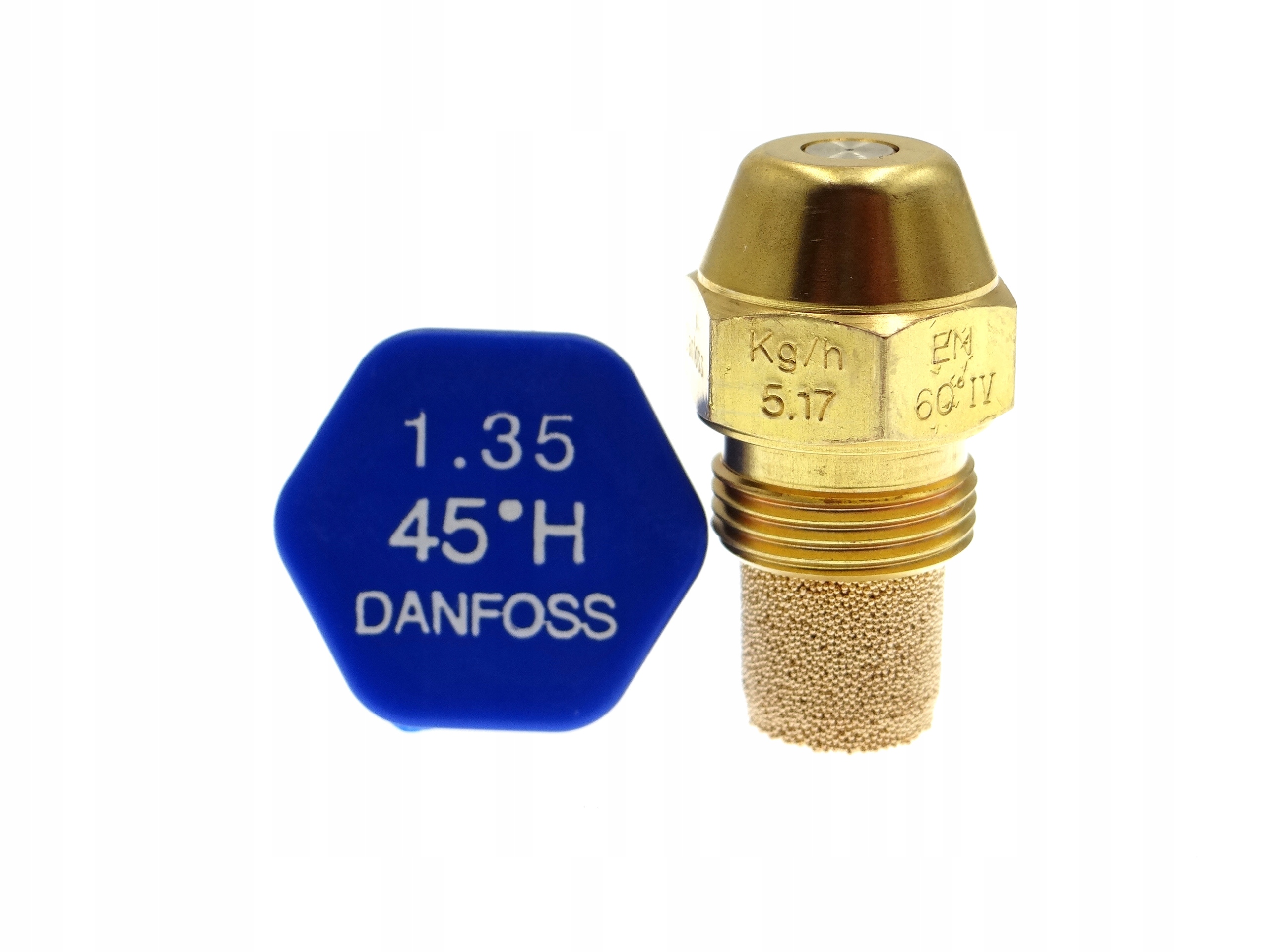 Tryska Danfoss pro olejové hořáky 1,35 USgal/h 45°H 5,17 Kg/h