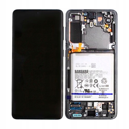 Samsung originálny LCD a dotyková vrstva pre Galaxy S21 5G šedivá