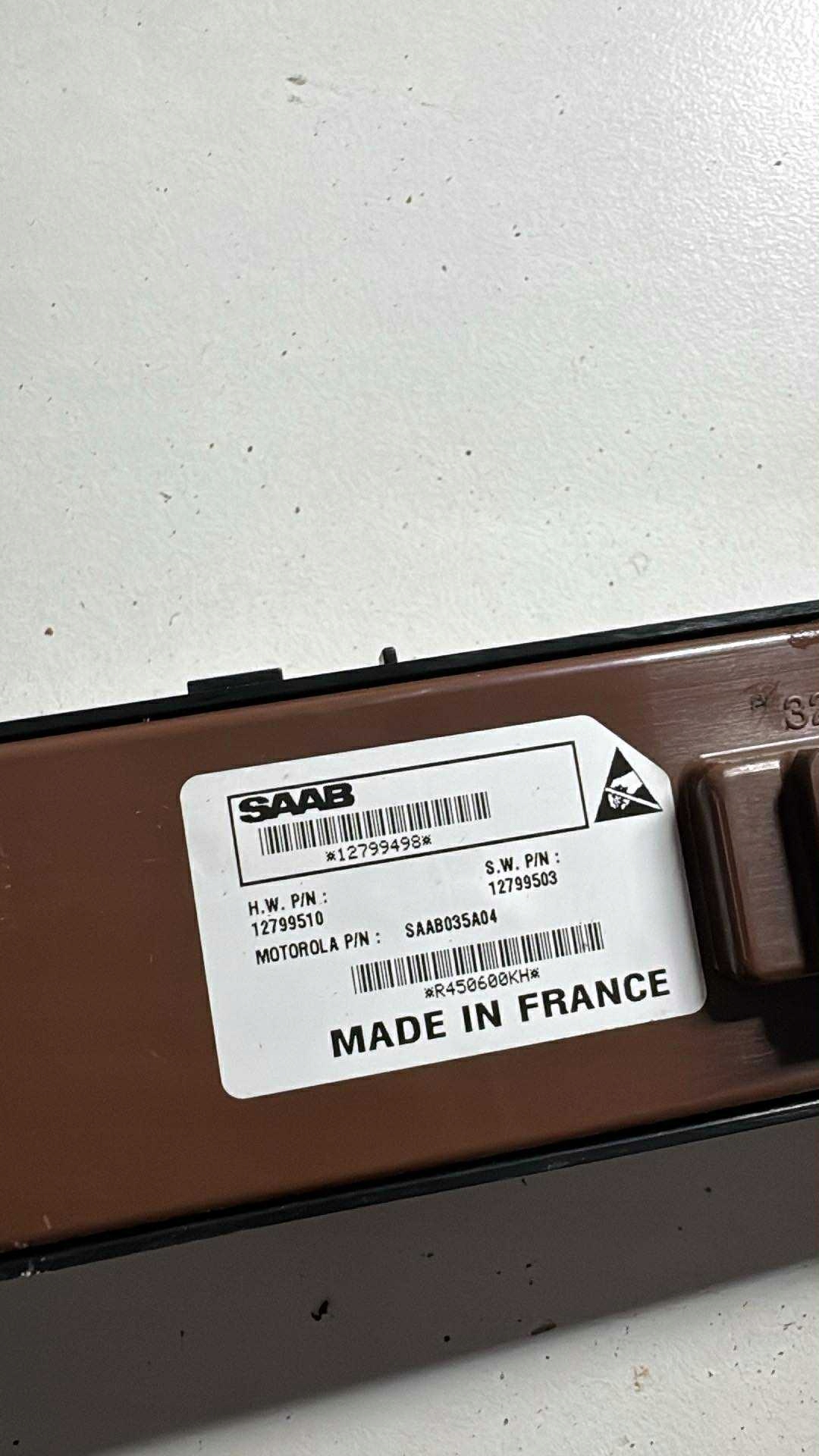 button PANEL of the window SAAB 9-3 II 93 switch windows 12799498