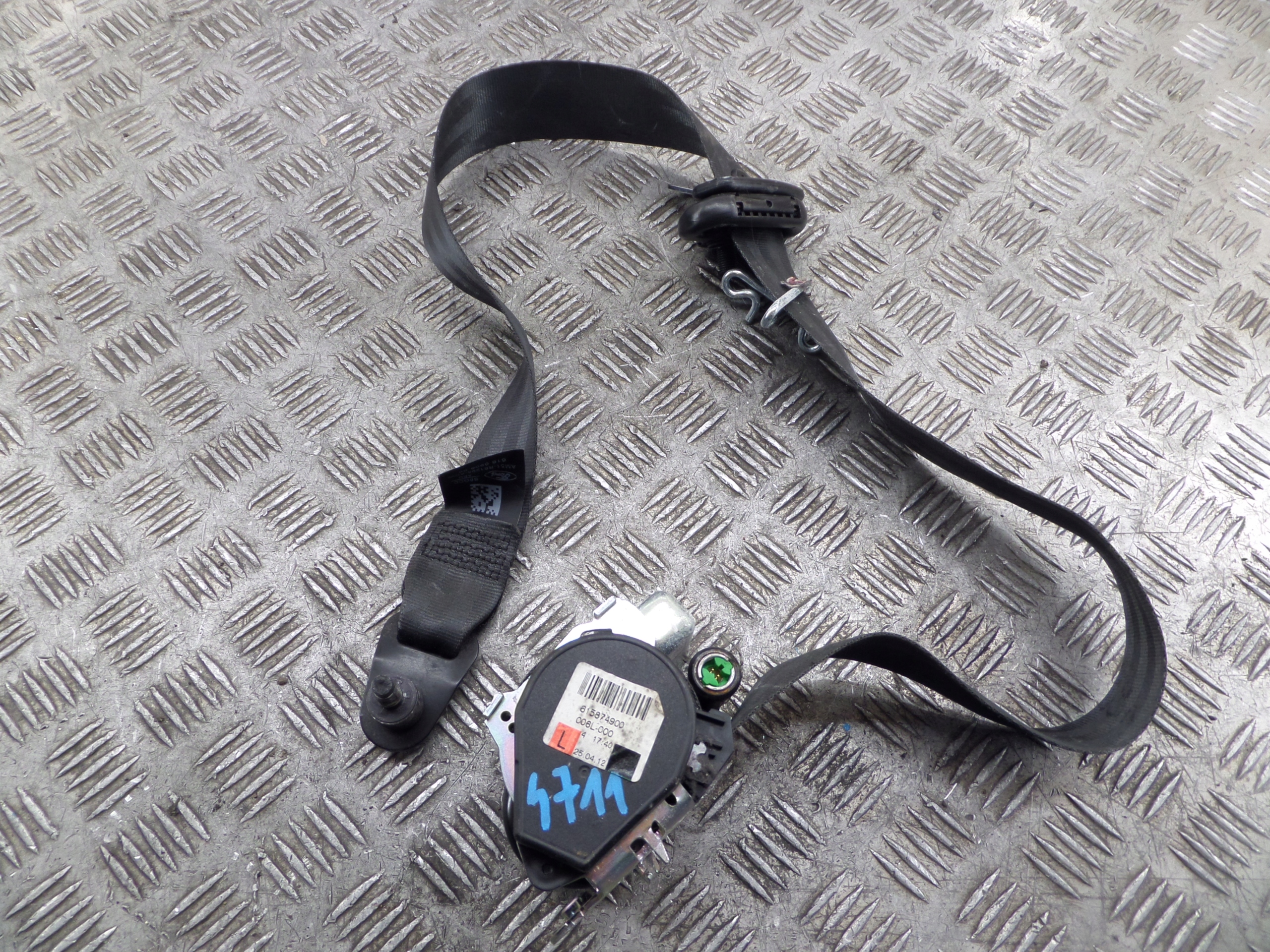 Ford C-MAX MK2 seat belt left front front AM51-R61295-ACW