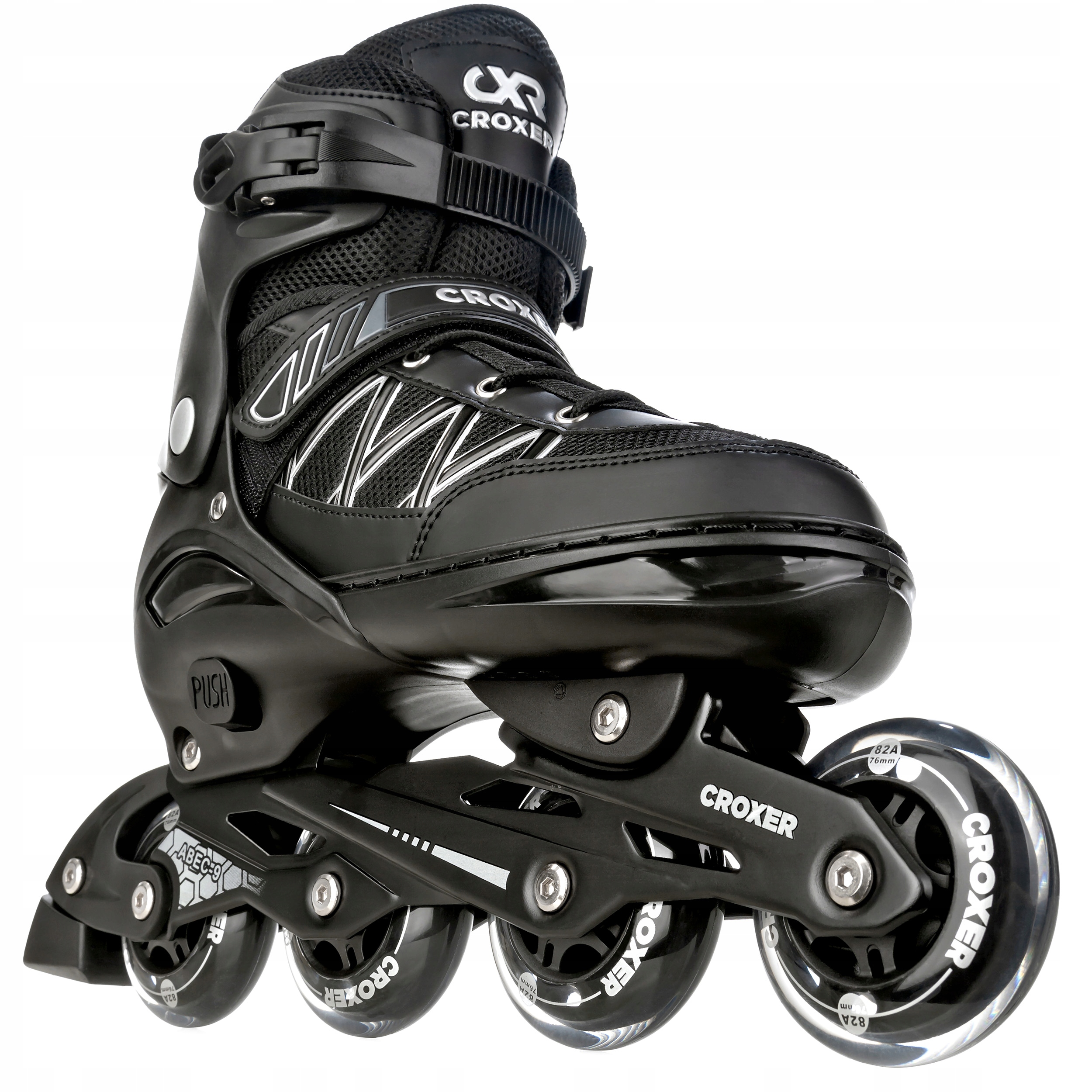 Регульовані роликові ковзани Croxer Torch 42-45 Abec-9 Alu XL від бренду Croxer