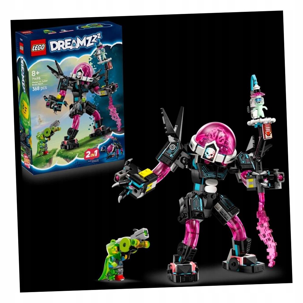Lego(r) Dreamzzz 71495 Mateo Versus Mech Kybermozků