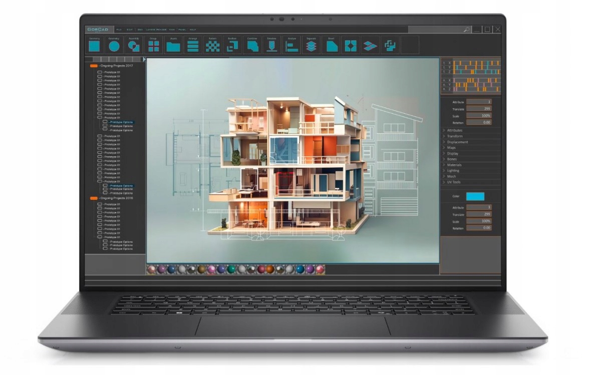 Mobilní pracovní stanice Precision 5690 Win11Pro U7 155H/32GB/2TB Ssd/rtx+