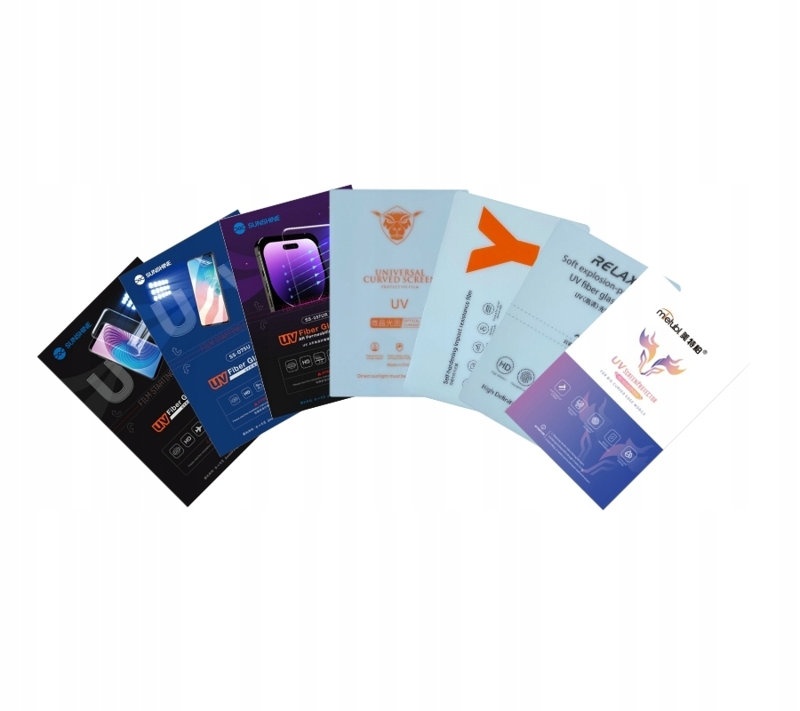 Zestaw testowy folii hydrożelowych Uv 13 szt