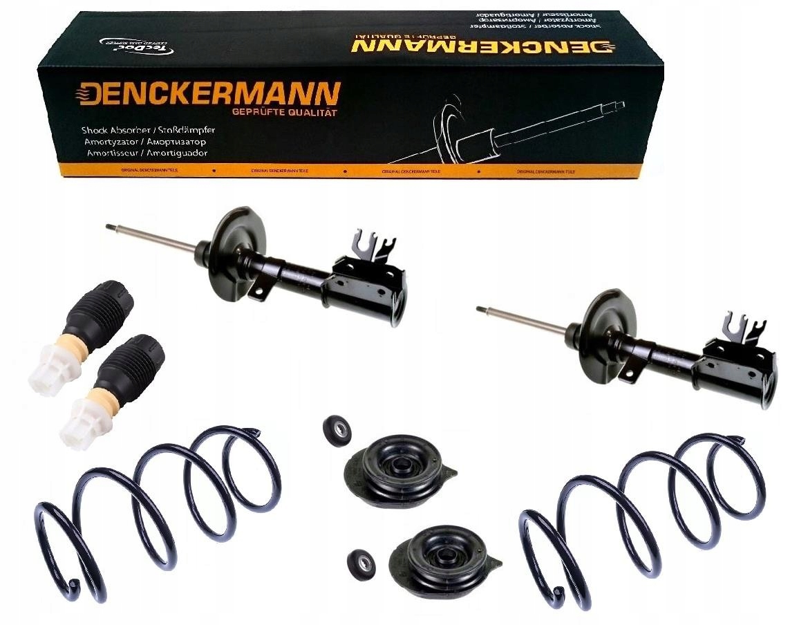 Tlumiče Uchycení Pružiny Fiat 500 1.2 S Posilovačem 2008- Přední