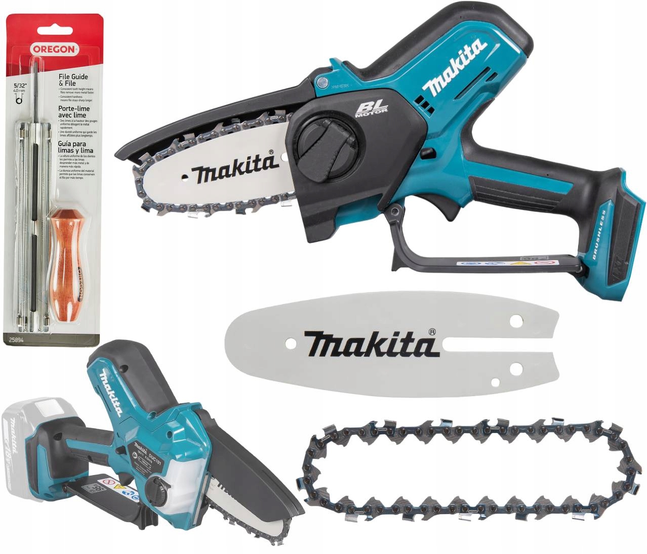Makita Pilarka łańcuchowa 18V solo body piła do gałęzi gałęziówka
