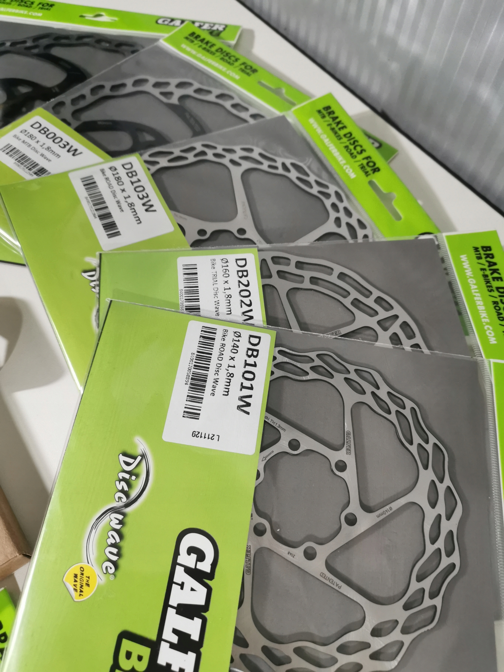 Tarcza hamulcowa Galfer 160mm 99g CNC szlifowana Mocowanie 6 śrub (IS)