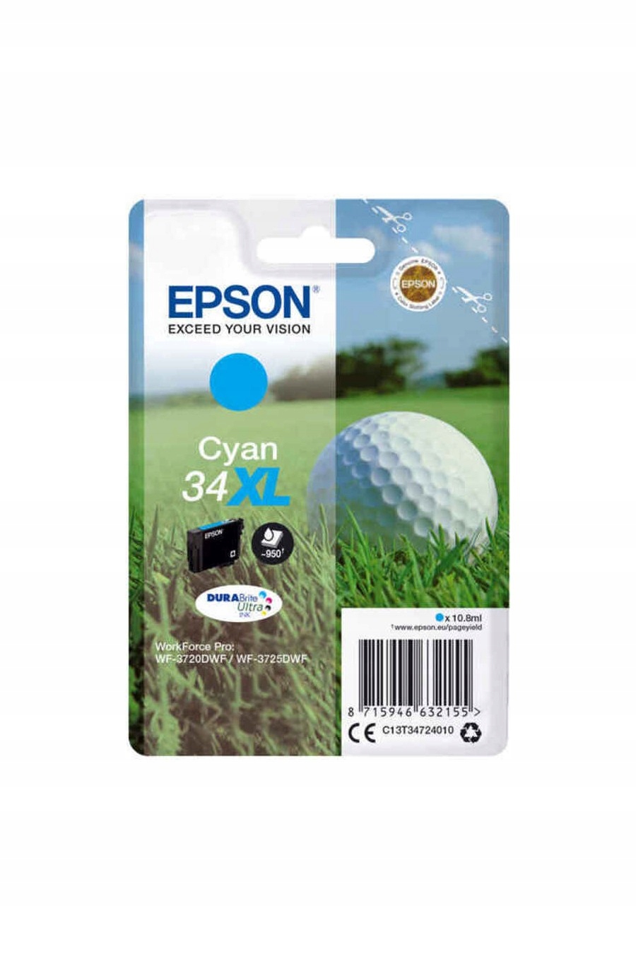 Tusz niebieski Epson 1 szt., szt.