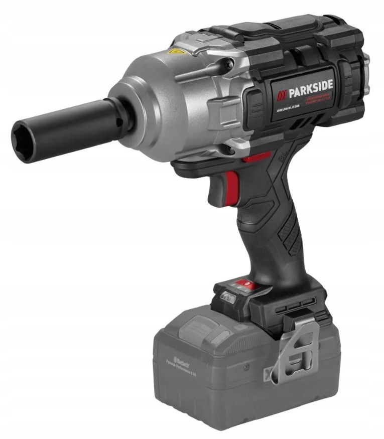 Klucz udarowy akumulatorowy 1/2" 1898Nm 20V Passp 20-Li C4 Parkside