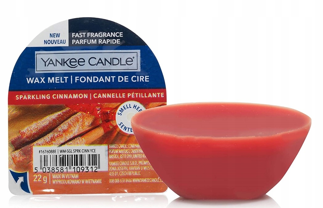 

Sparkling Cinnamon Wosk zapachowy Yankee Candle