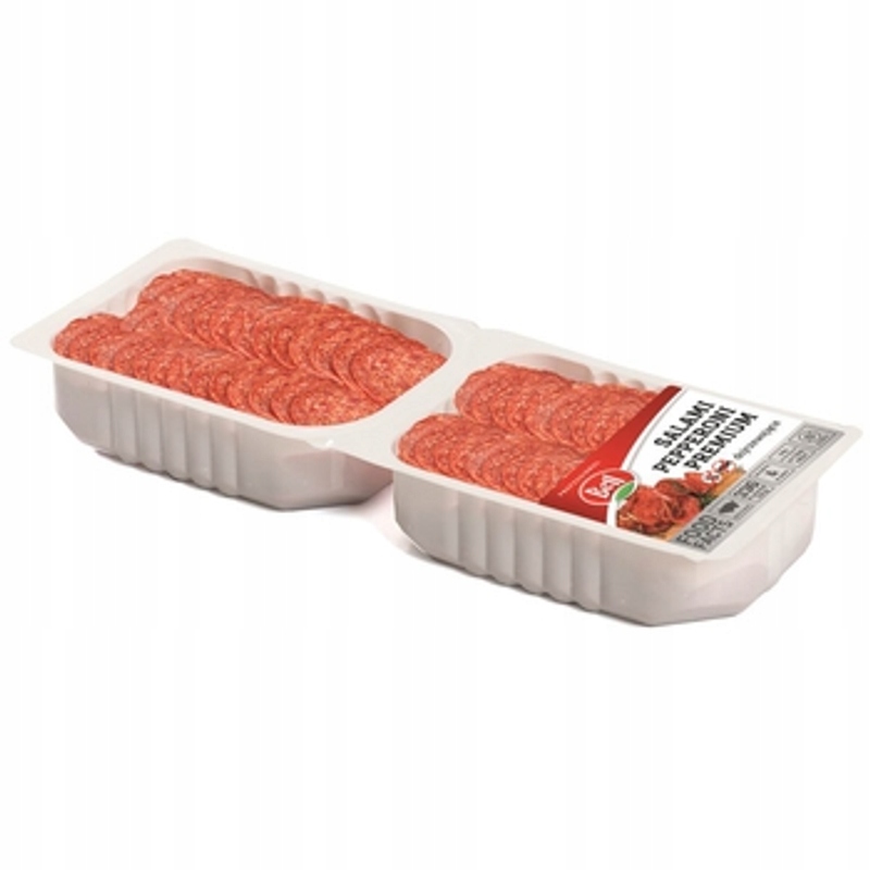 Levně Salami feferonky prémiové zrající krájené 1 kg Bell