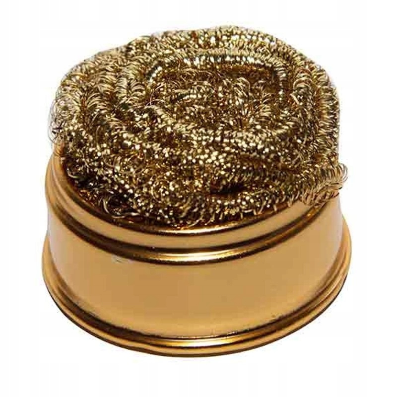 Metalowy czyścik do grotów z podstawką Drucianka