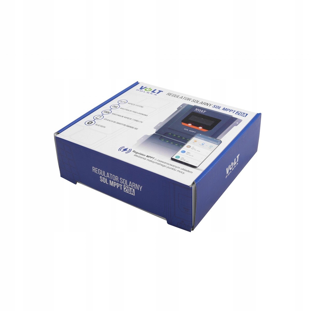 Regulator solarny SOL MPPT 20A (100V) 12/24V+LCD+Bluetooth 3IPSMPPT20 Volt Marka Volt Polska