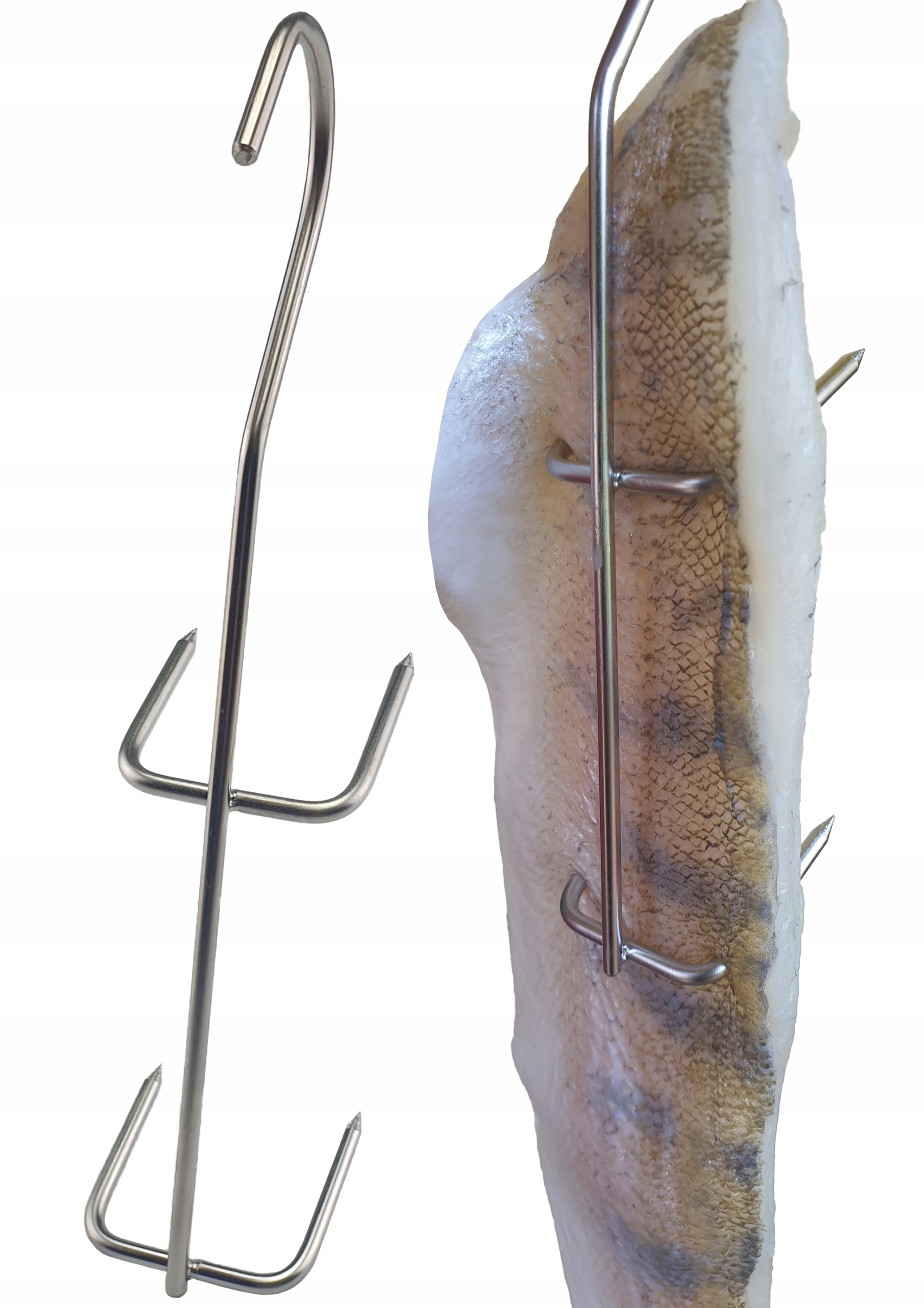 

F-305 hak, haki do wędzenia filetów 4 ostrza 16 cm