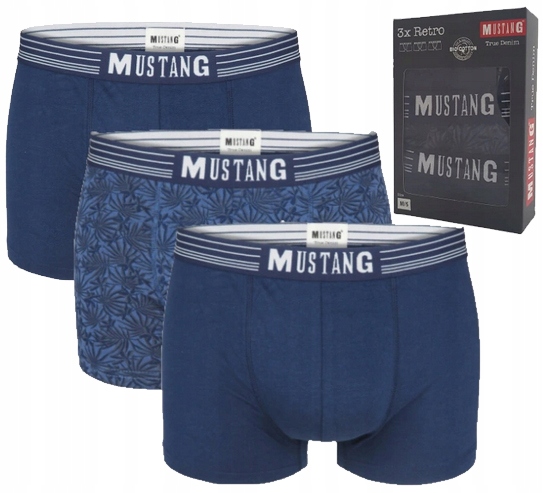 

Mustang Bokserki Majtki Bawełna 3PAK L